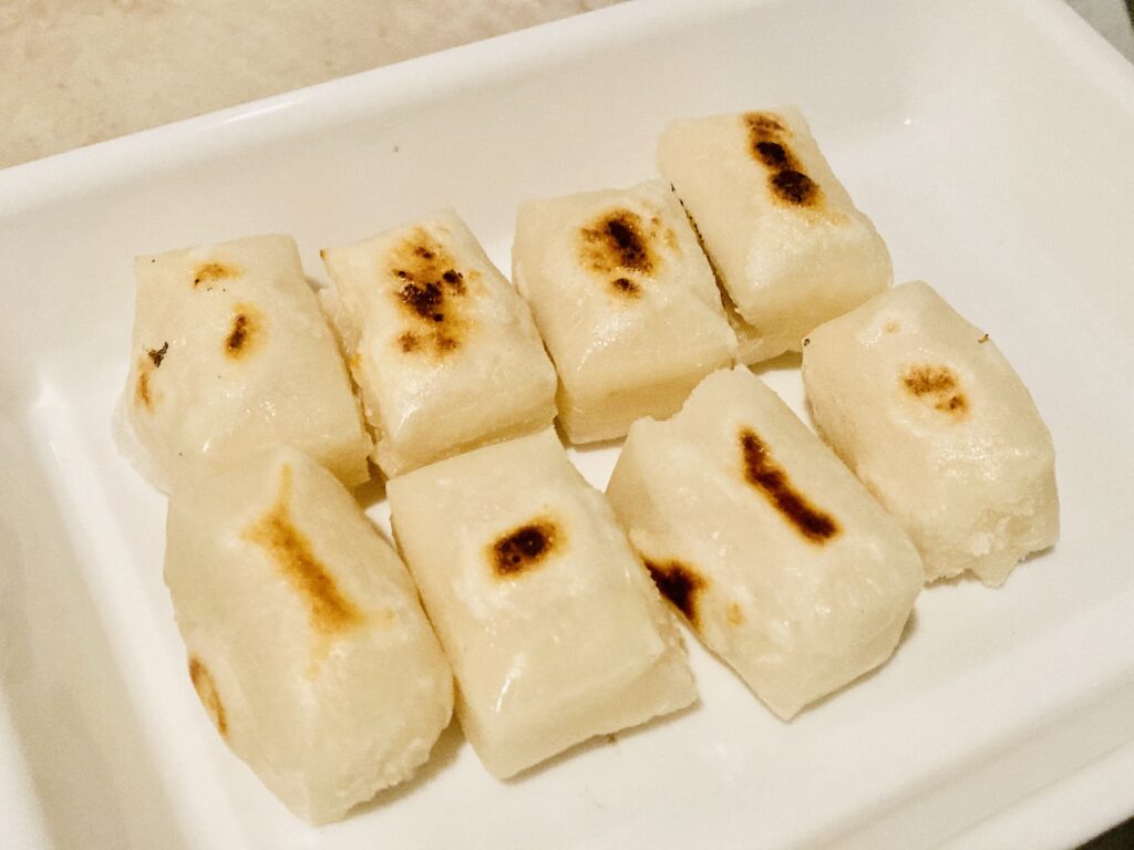 焼き餅完成